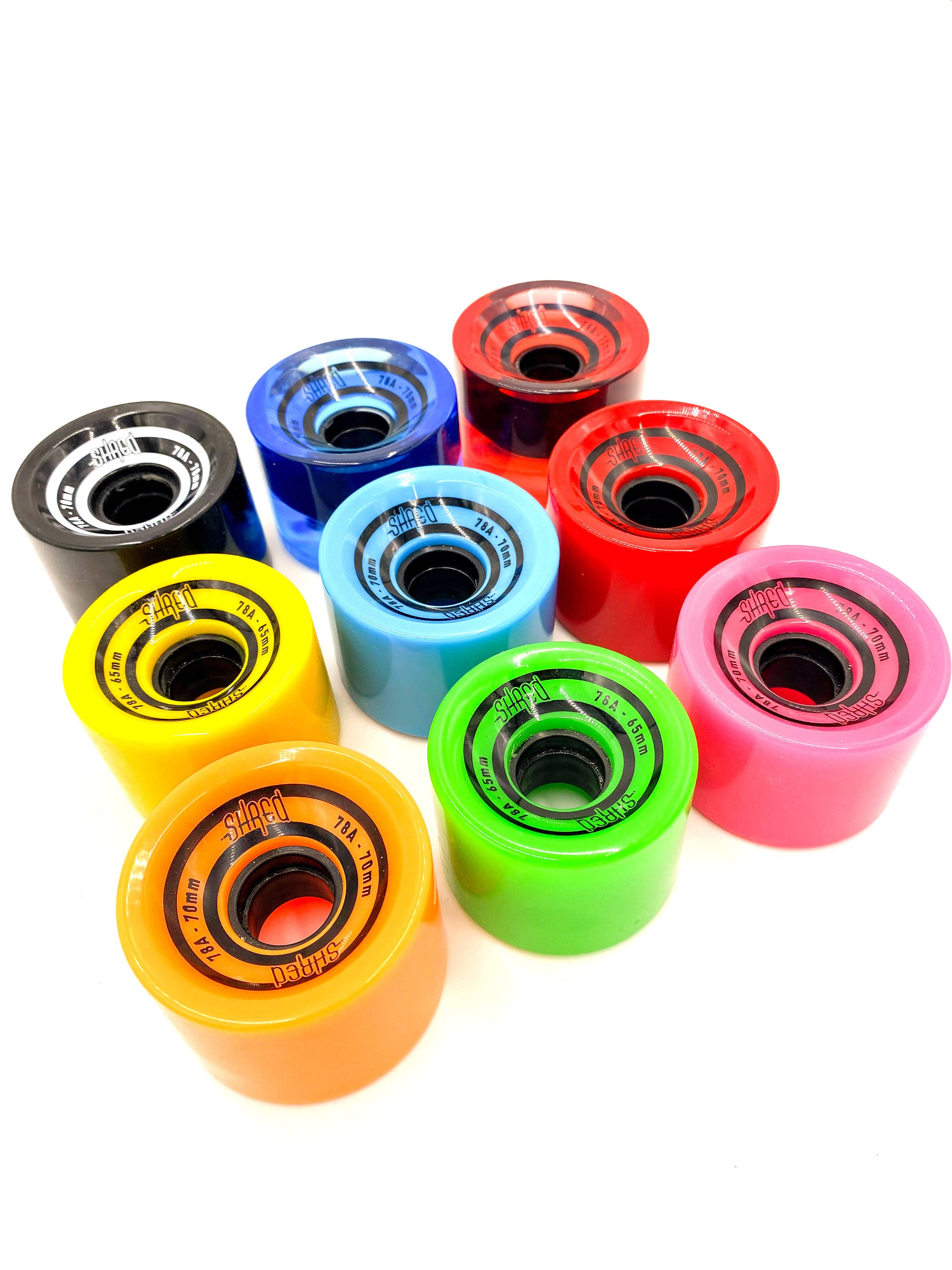 Shred mfg - Venta al por mayor Accesorios de deporte - Shred Skateboard Surfskate - Ninja Eléctrico (30”) - Resina Tintada Naranja3