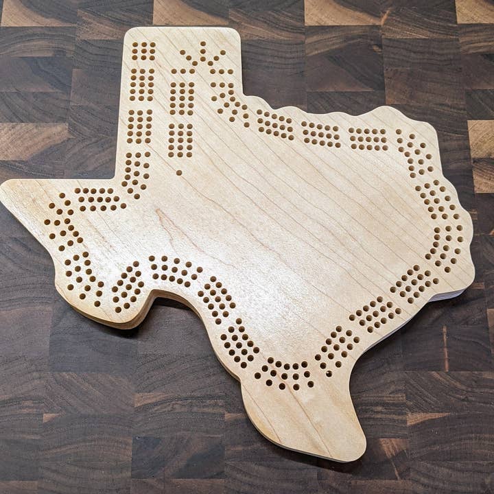 Texas State TX Cribbage Board, Inkluderar pinnar! för wholesale av Arts and Craftsmanship