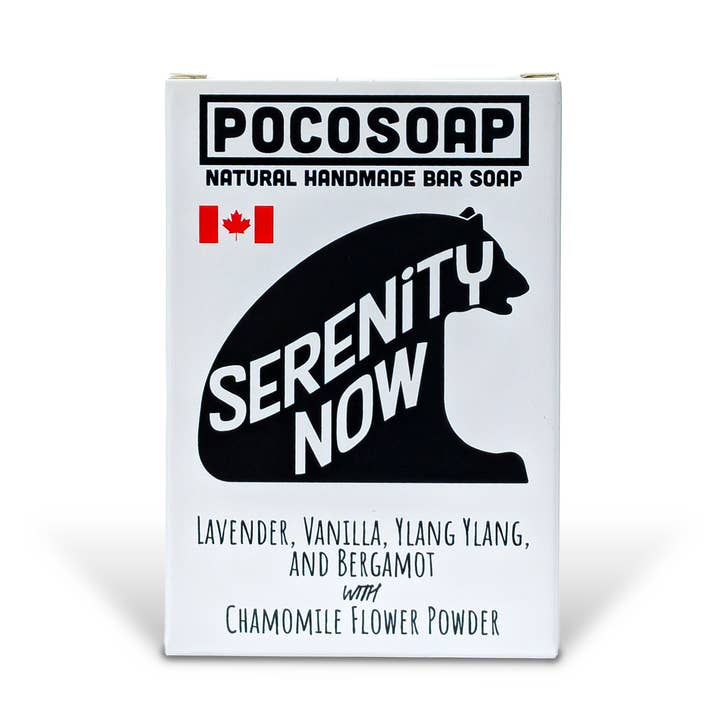 Serenity Now Gender Neutral Eco-Friendly Soap for wholesale by PoCo Soap Co.