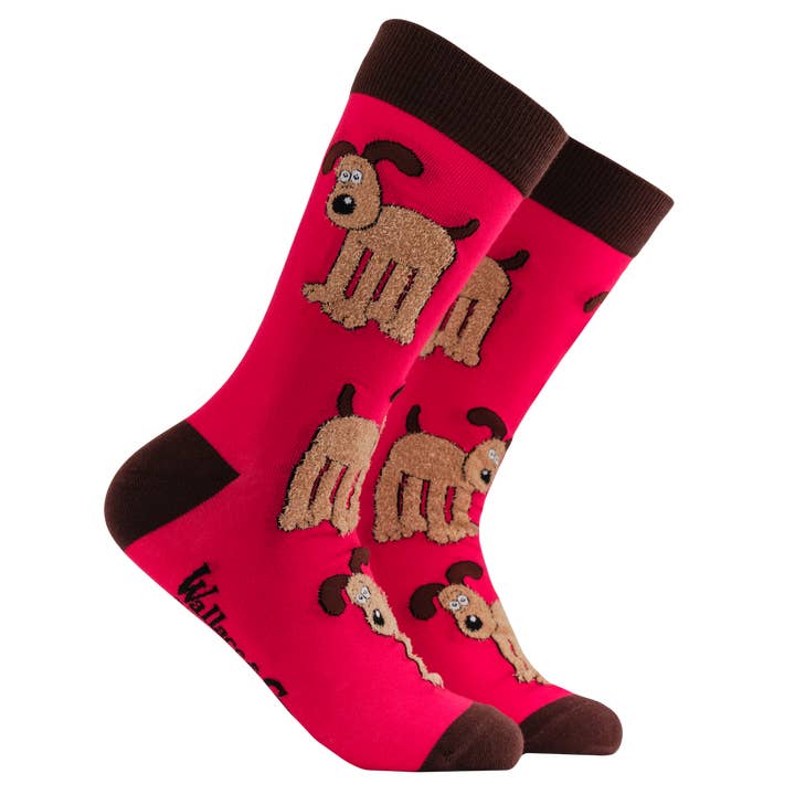 Calcetines peludos de Gromit - Wallace y Gromit para venta al por mayor de Socktopus