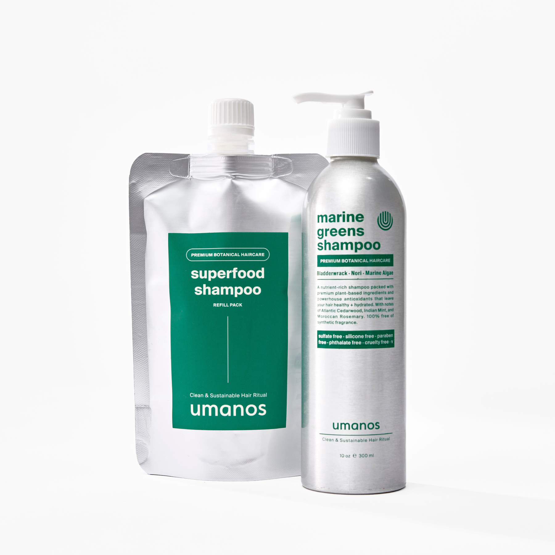 umanos - Wholesale Hair Shampoo - Zero Waste Shampoo Refill Pouch | Zero Waste Products 1