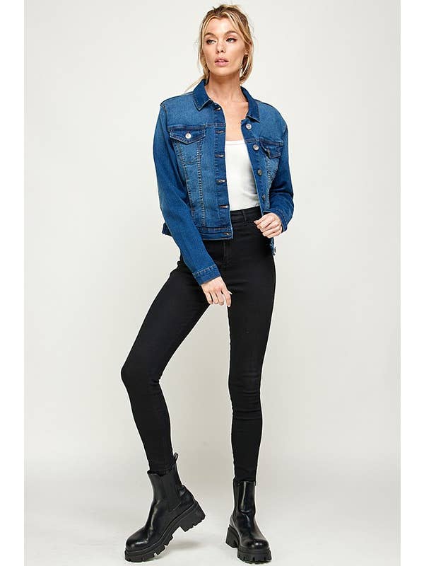 patrol jeans - Wholesale Denim Jacket - Women's - Women's Spandex Denim Jacket12