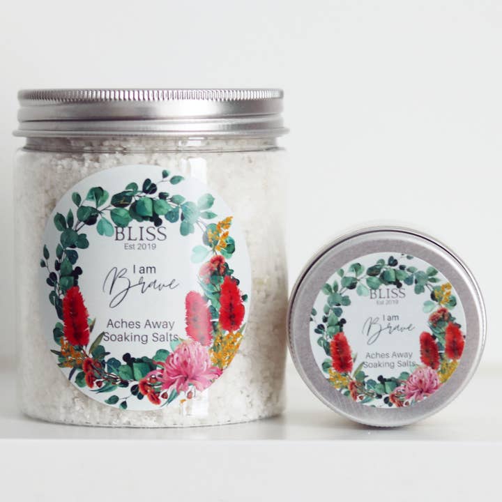 BLISS by Waddell & Co - Wholesale Badzout - Aches Away Soaking Salts - Ik ben dapper1