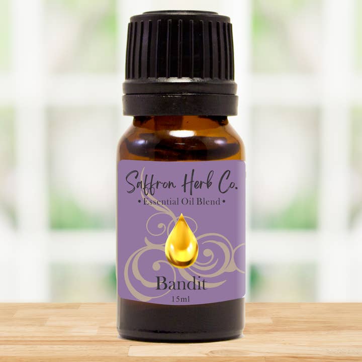 Bandit™ Essential Oil Blend for wholesale by Saffron Herb Co.
