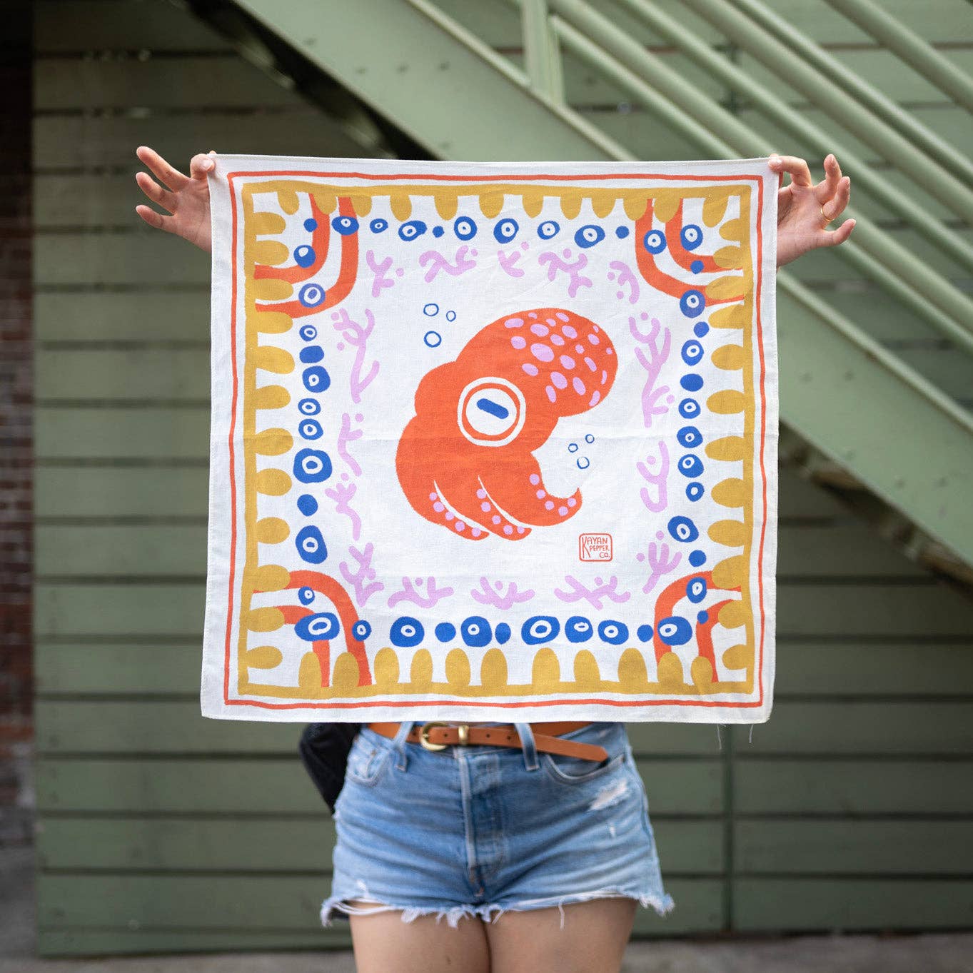 Kayan Pepper Co. - Wholesale Bandana - Women's - Baby Squid Bandana0