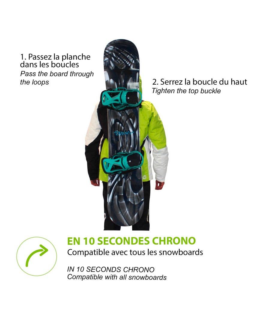 Black Surfback - Carry Your Surfboard Hands-Free for wholesale on Faire4