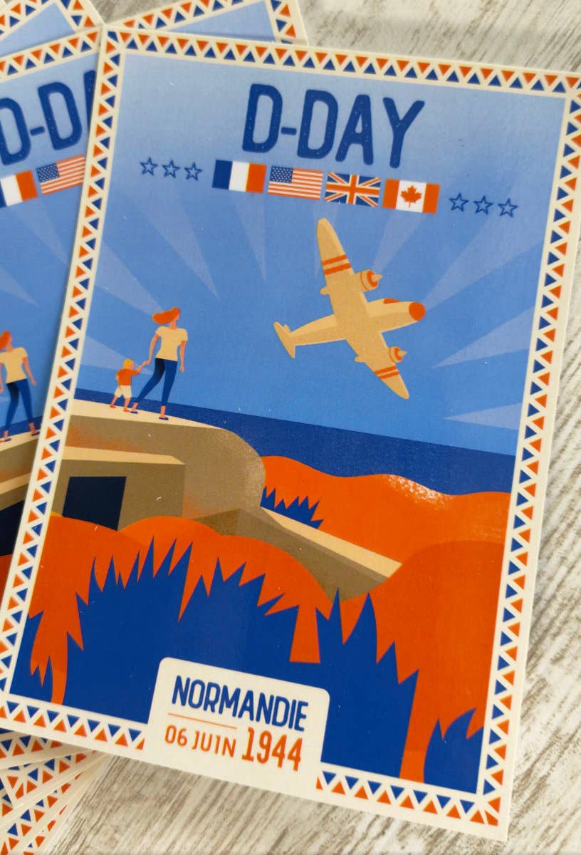 Creavisa – wholesale Postcard – Postcard No. 3 of D-Day DDay landing 20251