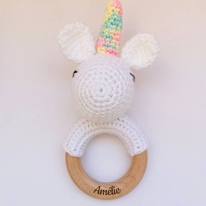 Les Petits Citrons - Wholesale Handheld Rattle - Baby - Crochet rattle for babies 7