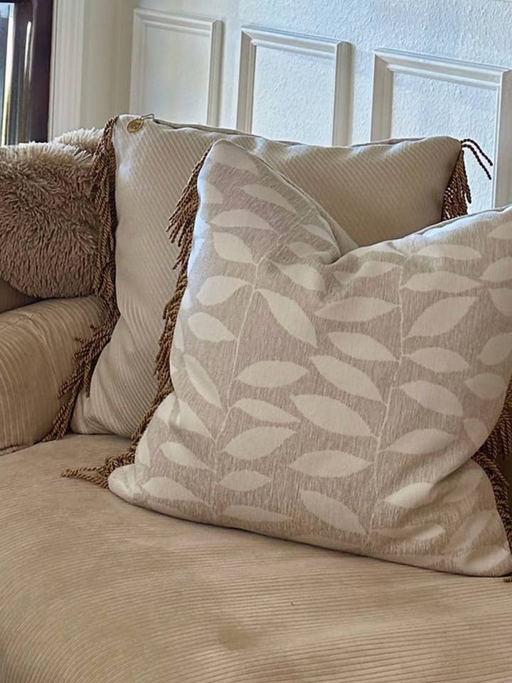 Liberty Lux American Prosperity Pillow Indoor Neutrals for wholesale by American Prosperity Pillow - America 250 licensee