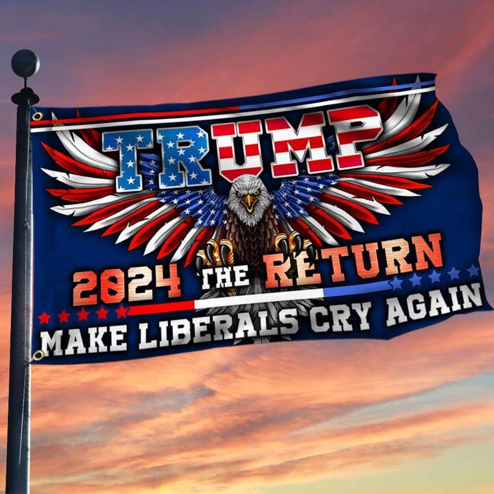 Trump The Return Flag 4675 for wholesale by I Love My Freedom