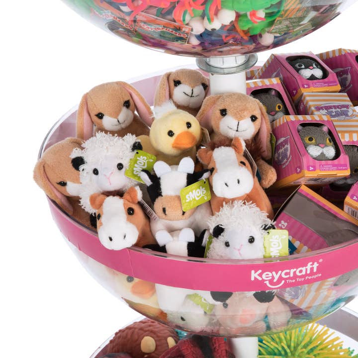 Keycraft - Wholesale Retailer Display - Kids & Baby - Keycraft Mini Hotspot Display Stand & $3 Toy Bundle