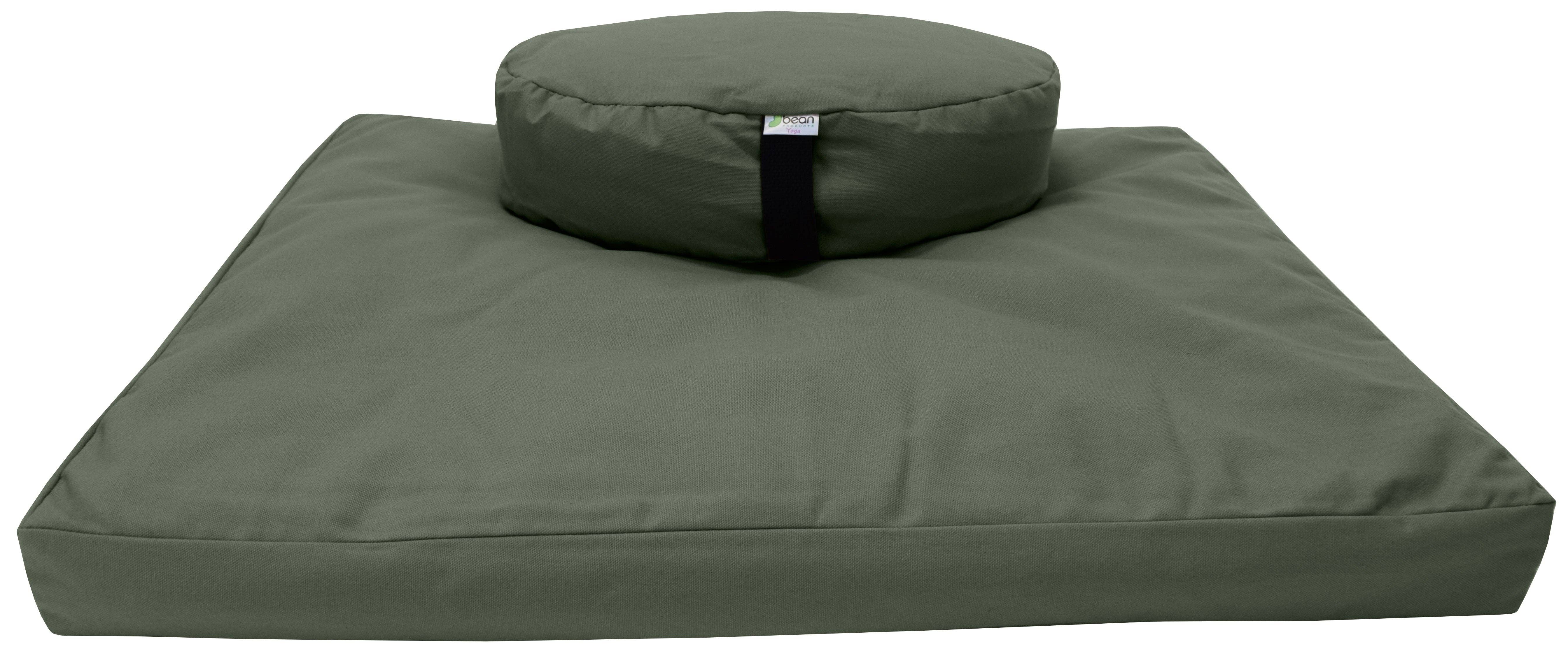 Bean Products - Wholesale Meditation Supplies - Zafu + Zabuton Meditation Cushion Set - Cotton ..Made in USA21