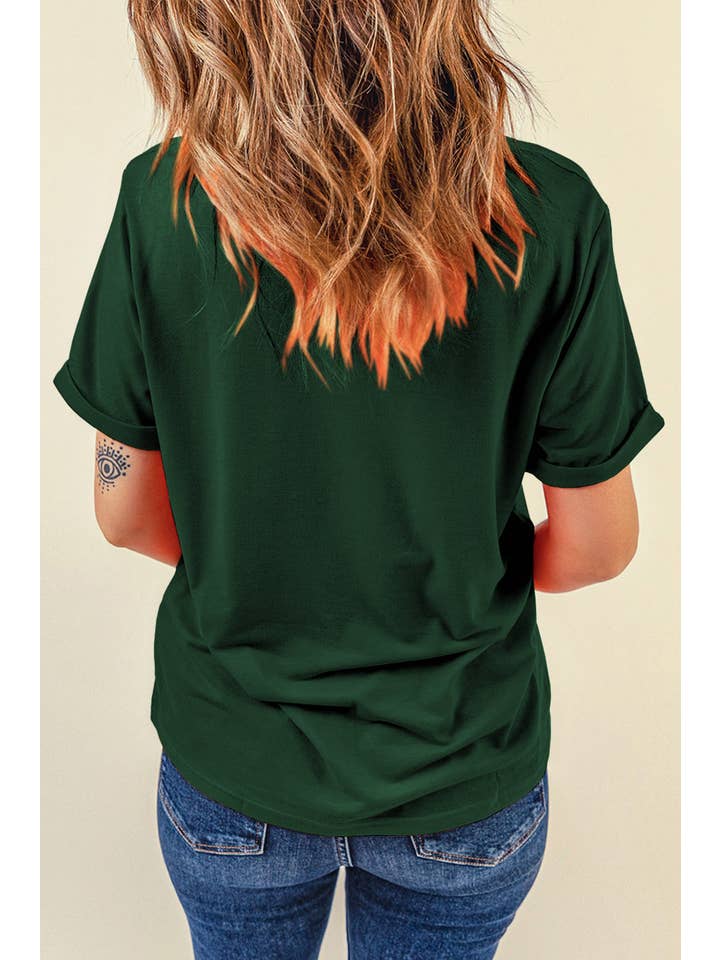 PRETTY BASH - Wholesale T-Shirt - Women's - Solid Short Sleeve Crew Neck Tee56