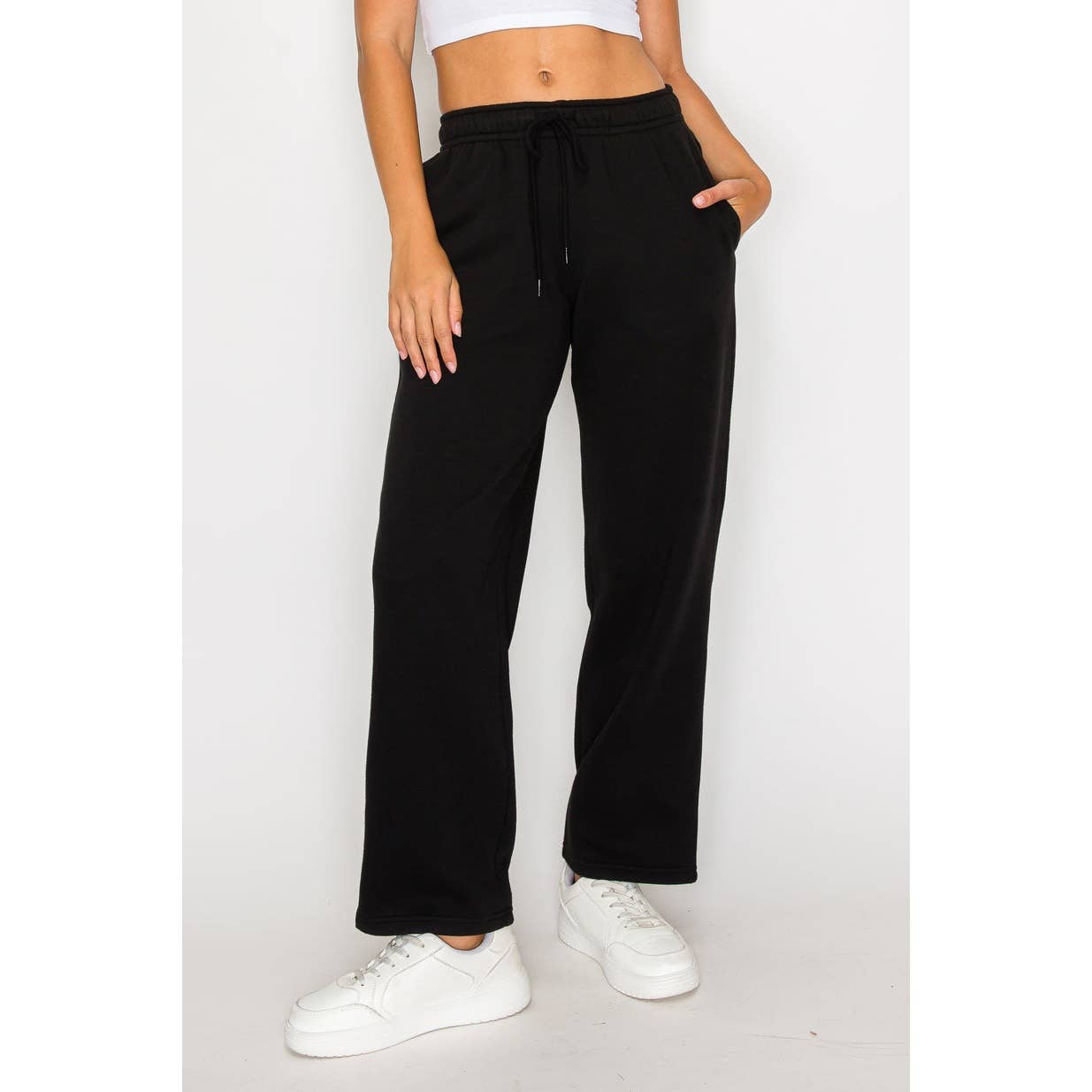 UP CLOTHING - Wholesale Athletic Sweatpants/Joggers - Women's - Straight Leg Fleece Sweatpants9