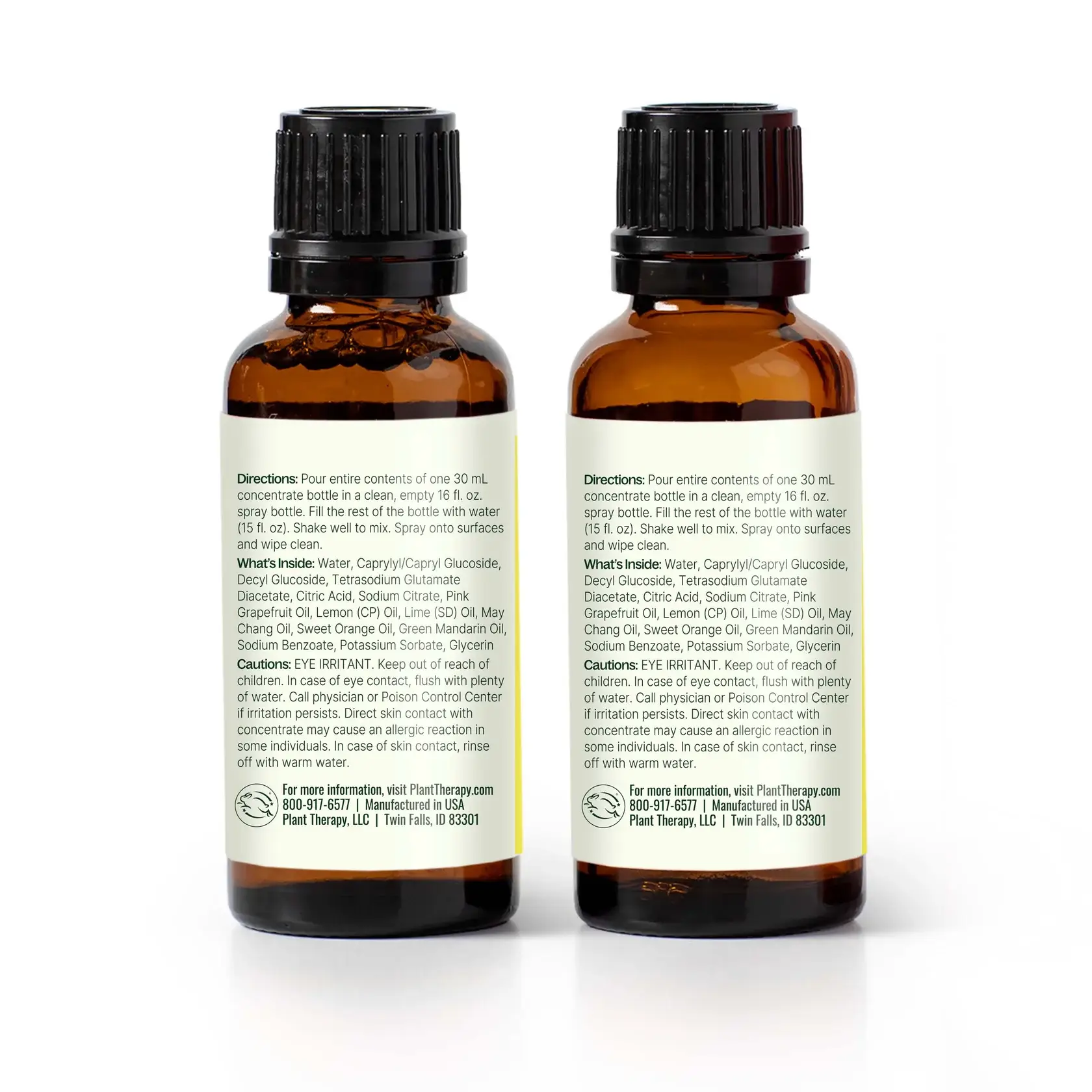 Plant Therapy - Vente Nettoyant multi-surface - Nettoyant multi-surfaces Citrus Burst, paquet de 24