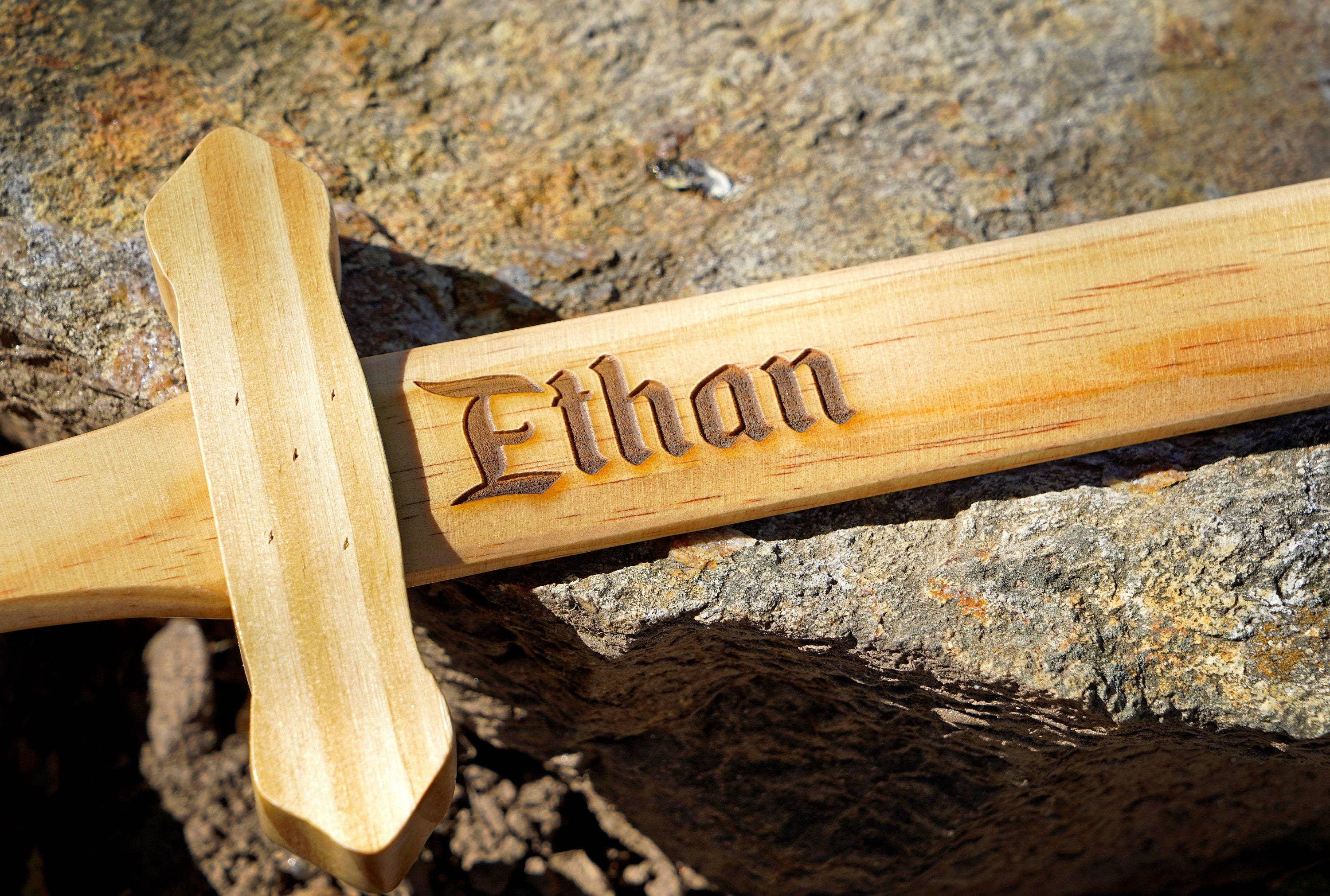 Backwoods Provisions - Wholesale Classic Toy - Kids - Sturdy Wooden Sword with Leather Wrapped Handle5