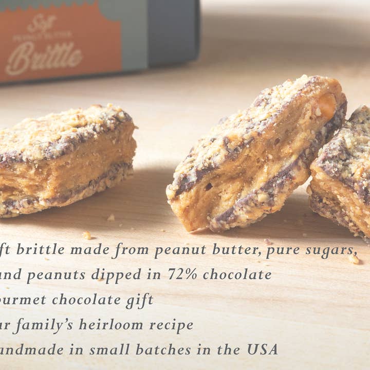 Northwest Expressions - Wholesale Brittle - SOFT Peanut Butter Brittle (4 oz Pouch)