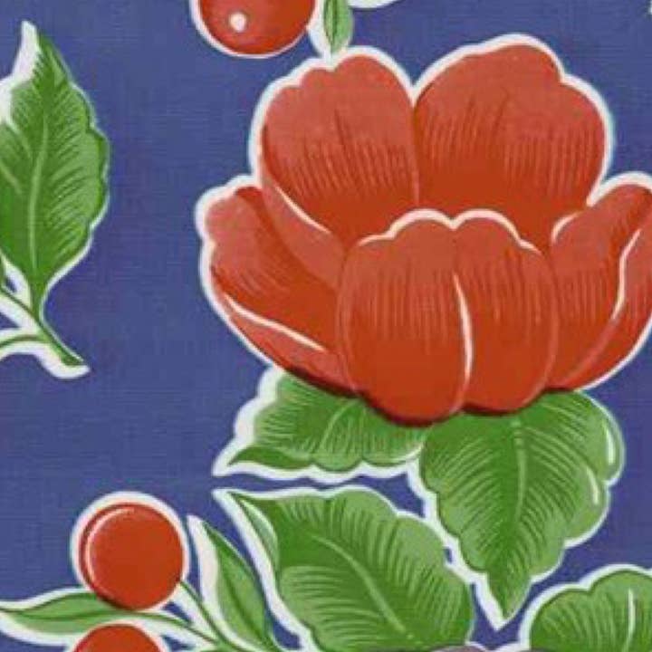 Oilcloth International - Wholesale Tablecloth - Poppy Tablecloth