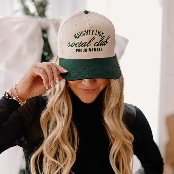 Worthy Hat Co. - Wholesale Trucker Hat - Women's - Naughty List Social Club