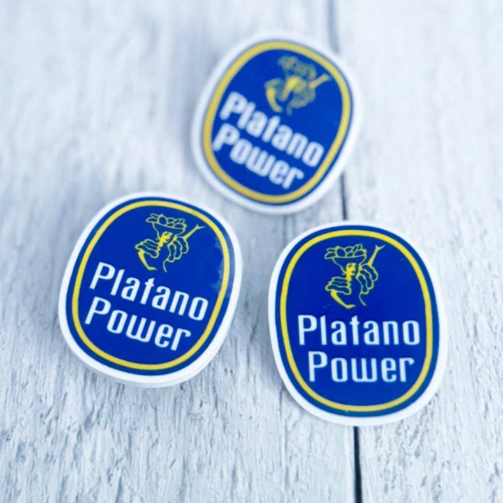 Platano Power Acryl-Pin für den Großhandel von The Black Lab Soapery