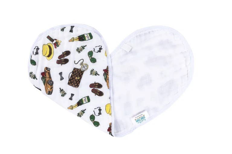 Wholesale Dapper Napper 2in1 Burp Cloth and Bib for your store Faire