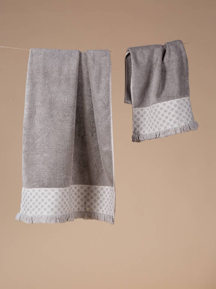 BOUQUET, bath towels, made in Italy, 100% cotton for wholesale by OPIFICIO DEI SOGNI by David Home srl