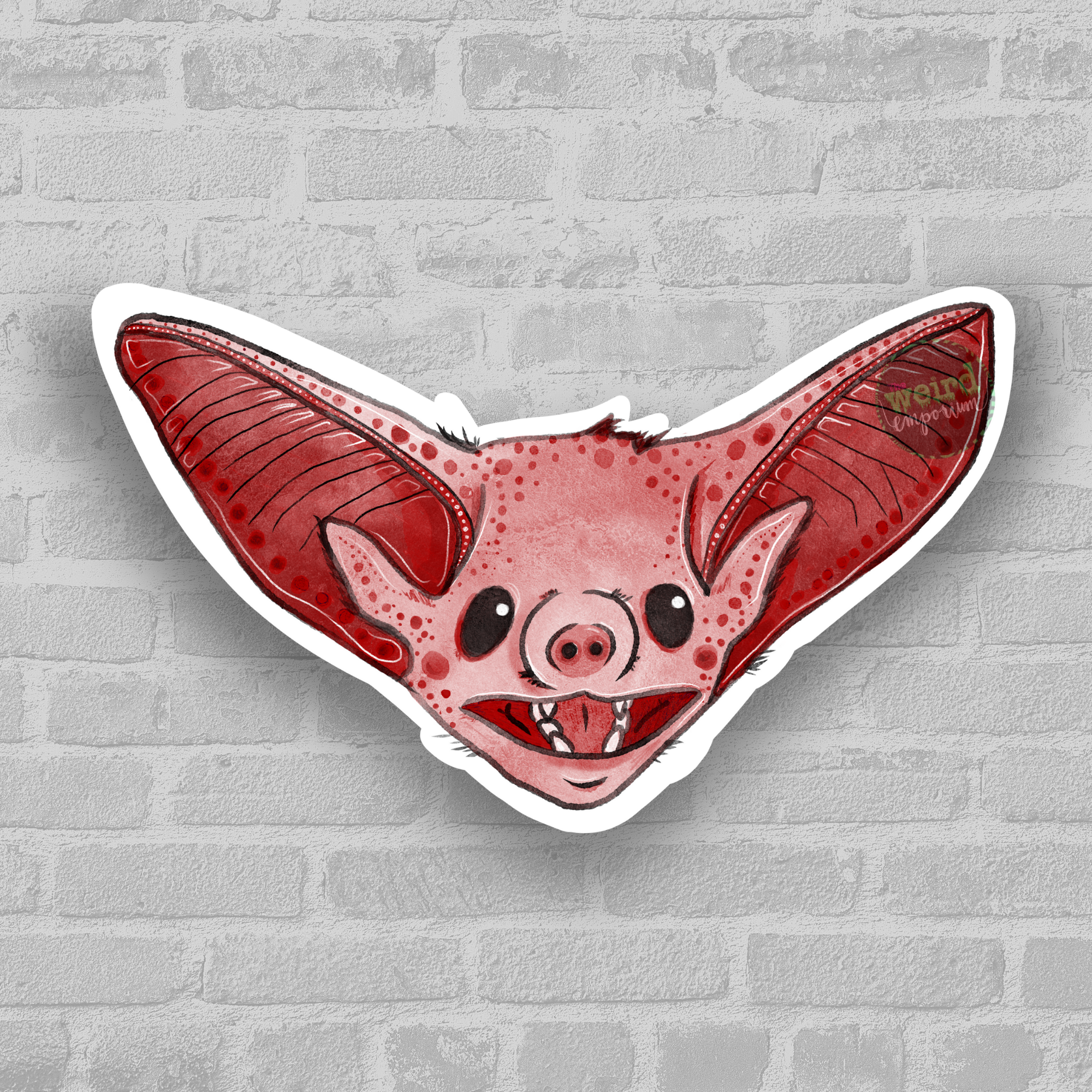 the weird emporium - Wholesale Sticker - 3" Bat Sticker4