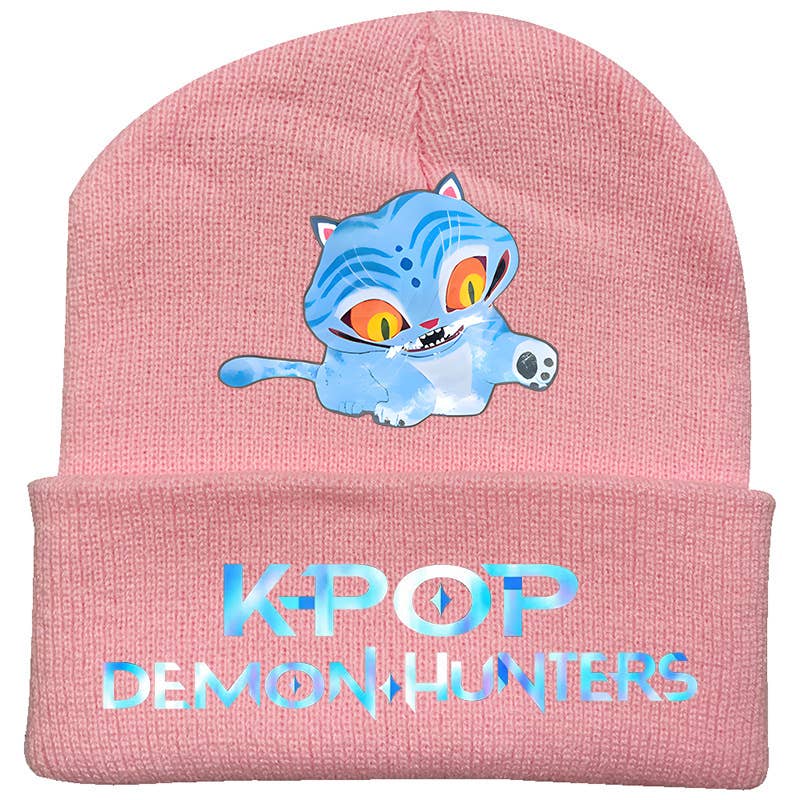 Lilyrosy（Duty free) - Wholesale Beanie - Kids - K-POP Demon Hunters Custom Knit Beanie,Adult & Kids Friendly27
