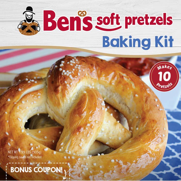 Ben’s Soft Pretzels – wholesale Brödmix – Ben's Soft Pretzels - baka hemma Kit