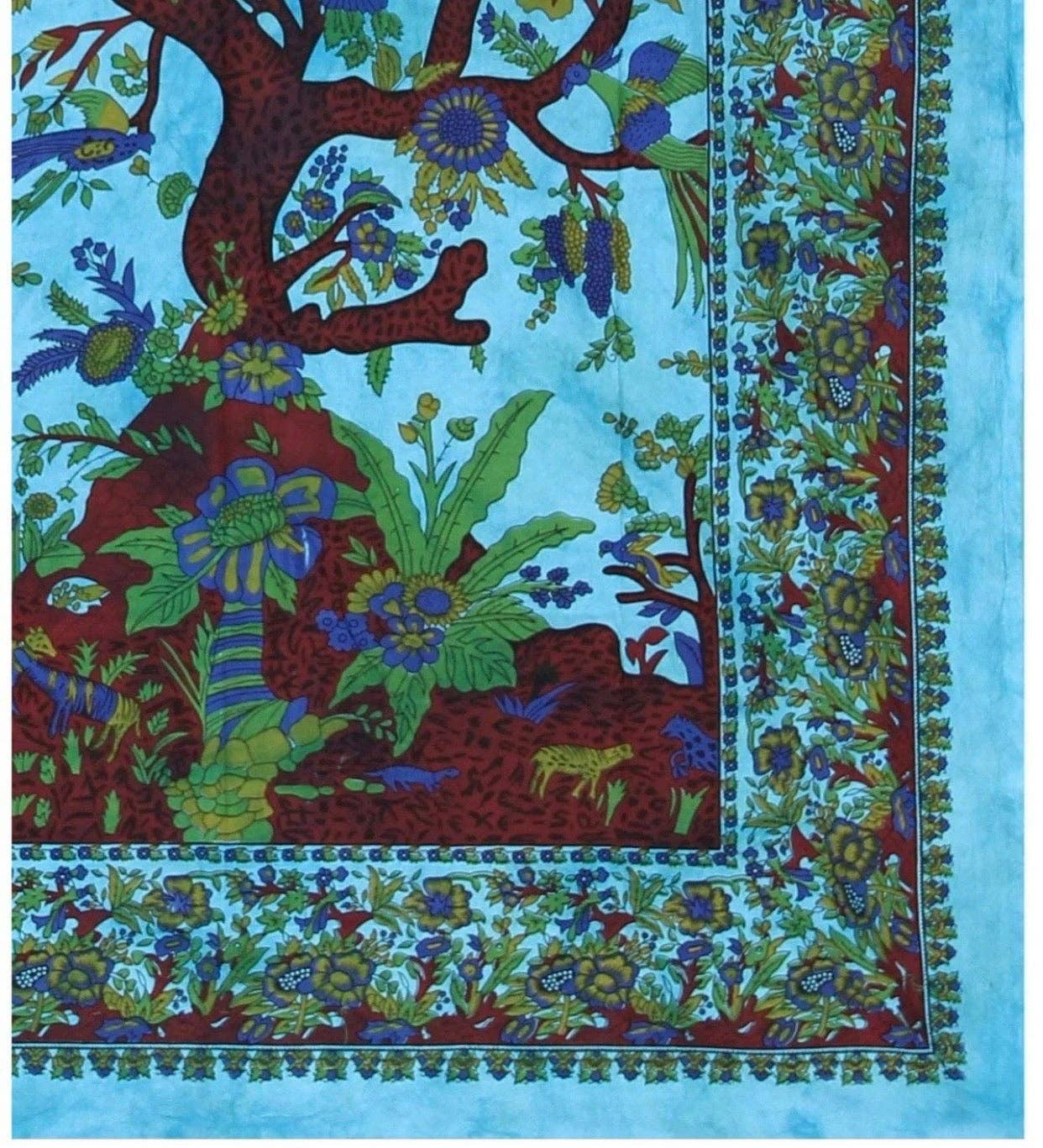 Lungta Imports - Wholesale Tapestry/Textile - Tree Of Life Tapestry Wall Decor Beach Throw 80”X50”1