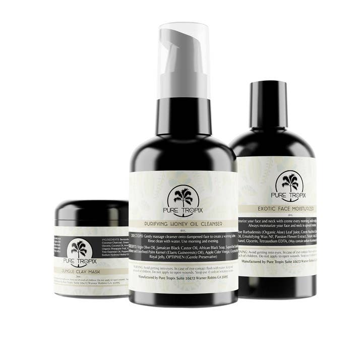Tropical Facial Kit for wholesale by Pure Tropix