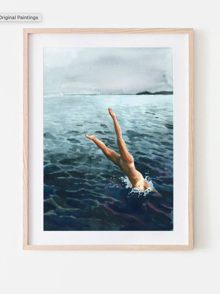 Abandon téméraire - Impression d'art Giclée pour la vente par Kristin MacKenzie Fine Art