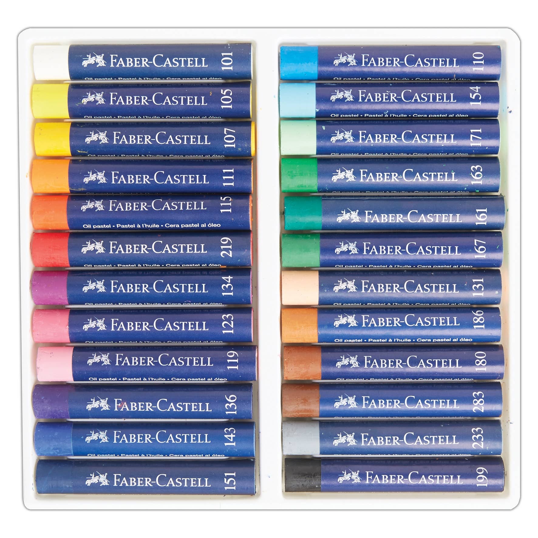 West Design Products UK – wholesale Pastels – Faber-Castell Oil Pastels RHS Special Edition, Set of 242
