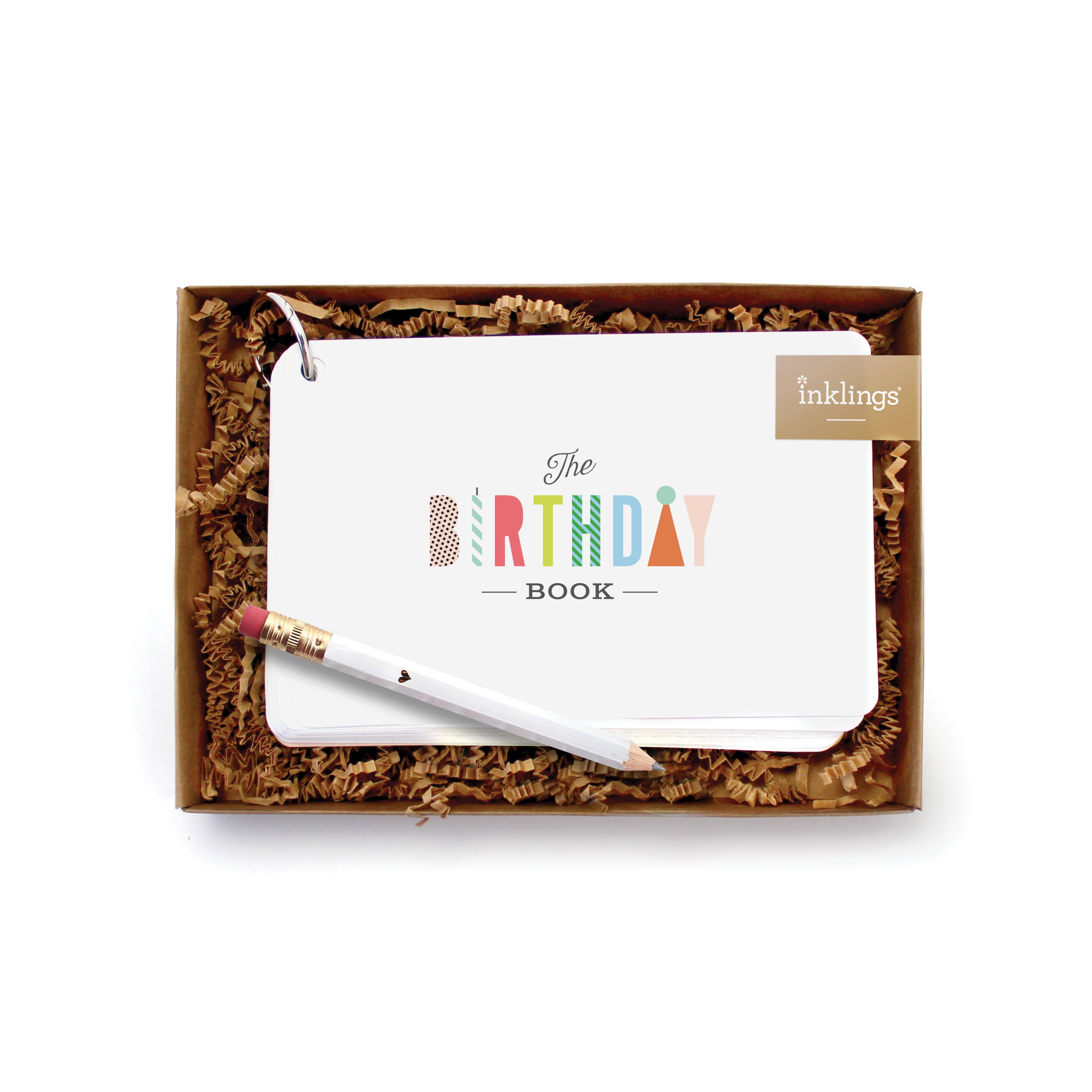 Inklings Paperie - Wholesale Journal/Diary - Journal - The Birthday Book
