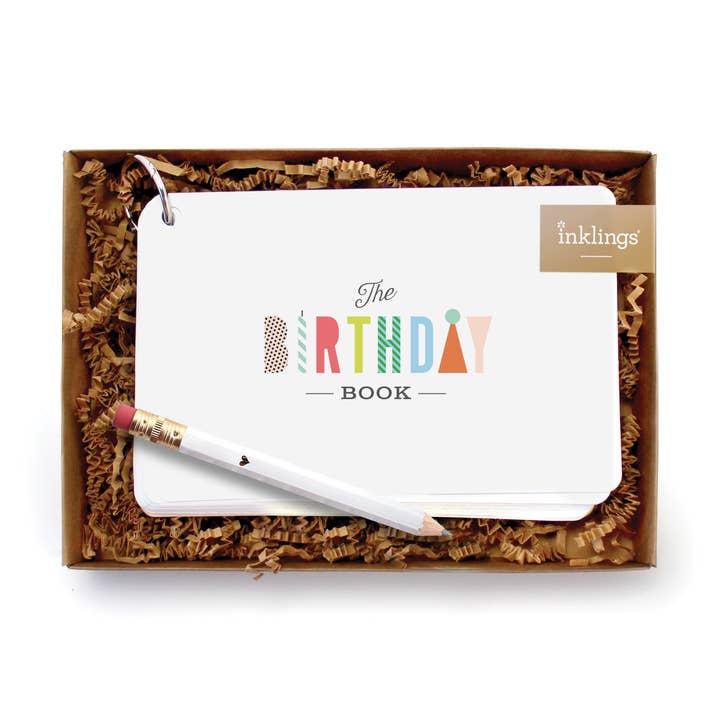 Inklings Paperie - Wholesale Journal/Diary - Journal - The Birthday Book0