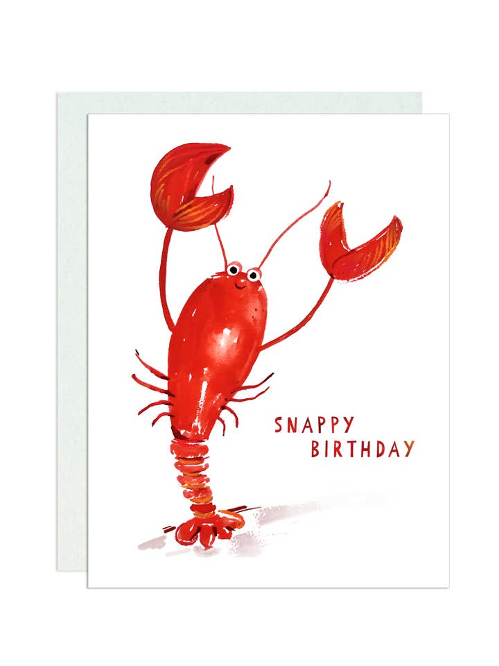 Tarjeta de felicitación de cumpleaños Snappy para venta al por mayor de Darling Lemon