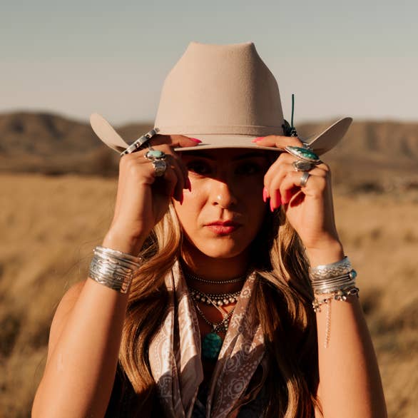 100% Wolvilt Western Cowboyhoed - Stijl Cattleman voor wholesale door American Hat Makers