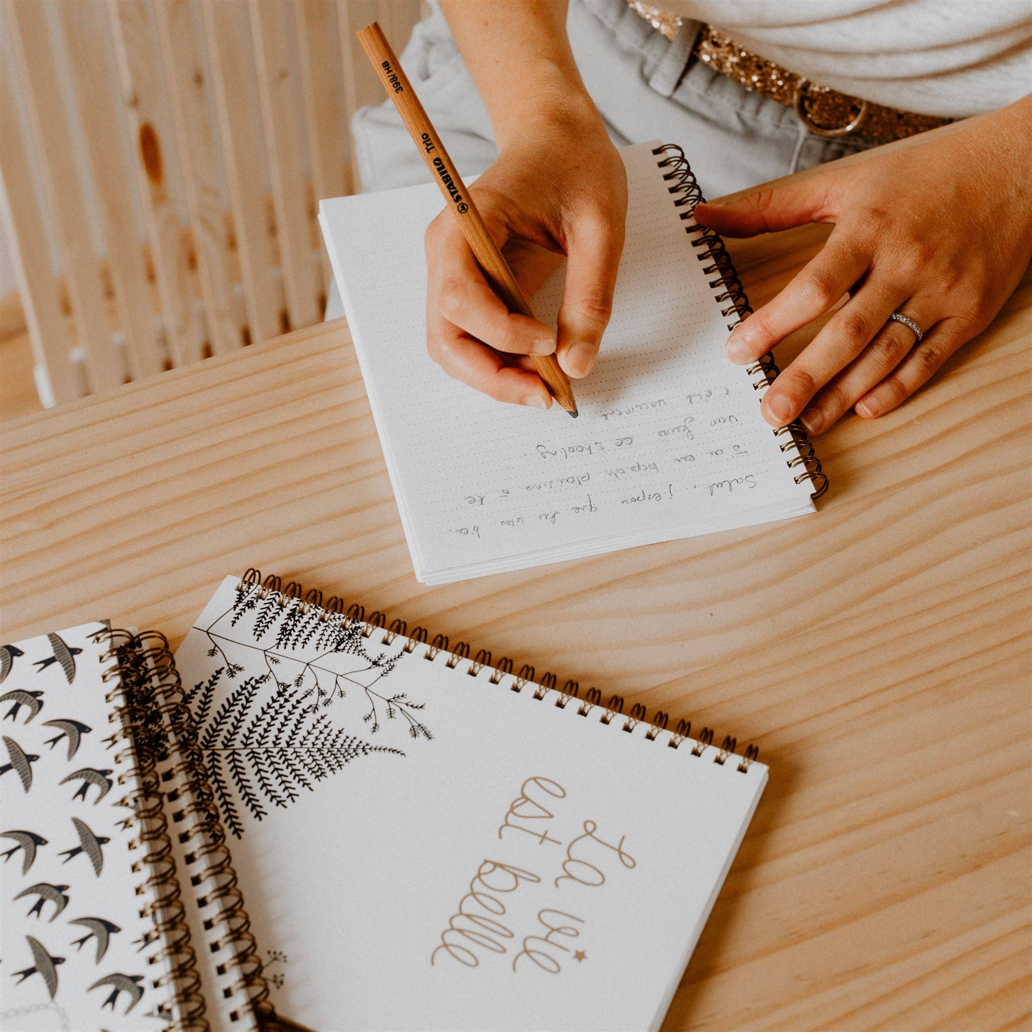 Les Petites Hirondelles - Wholesale Notebook - Spiral notebook - Life is beautiful5