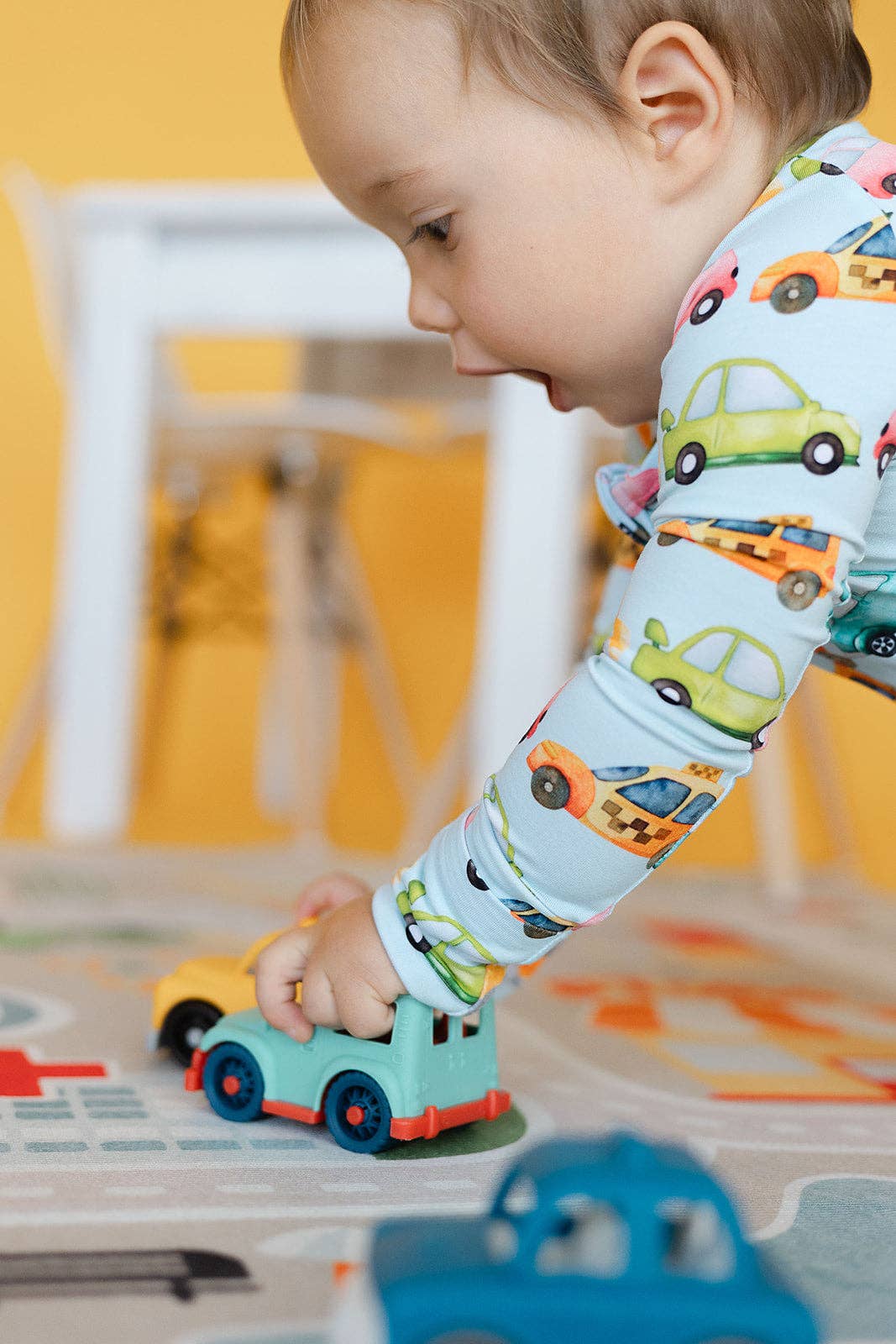 Tiny Snugs - Wholesale Sleepsuit - Baby - Mini Motors Zippy2