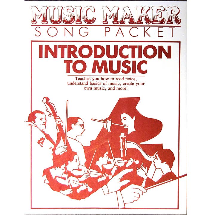 Introduction to Music accessory packet for the Music Maker for wholesale by European Expressions