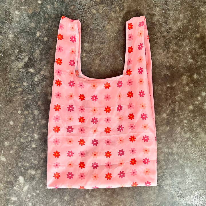 Flower Reusable Tote for wholesale by Bittergoods