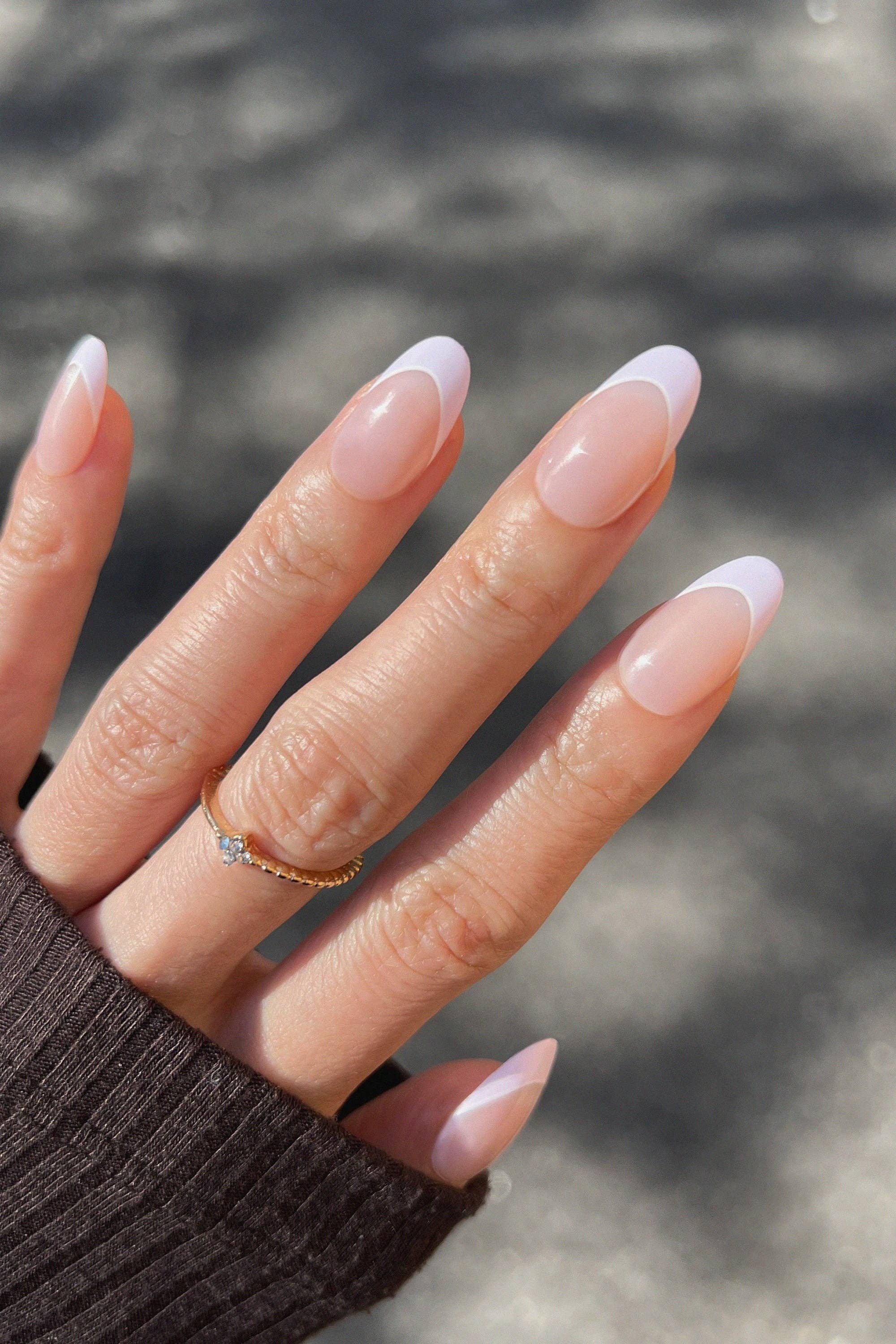 VIAI Beauty - Wholesale Press-On/Fake Nails - BONMUZ Lavender Petal Grace | Soft & Durable Press-On Nails2