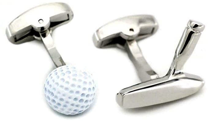 Beclosetoyou - Wholesale Cufflinks - Cufflinks for Club Shirt and Golf Ball3