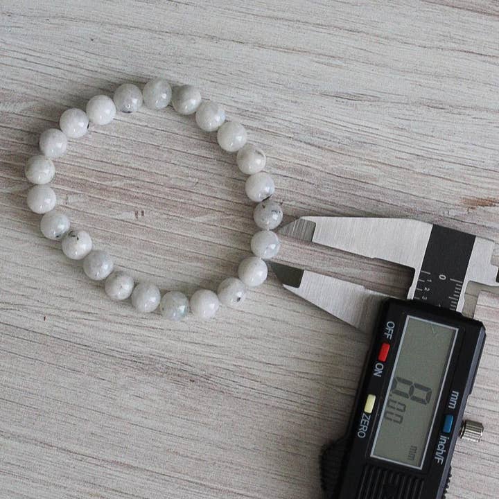 Pebble House - Wholesale Beaded Bracelet - Moonstone Bracelet 4mm/6mm/8mm - Crystals & Stones