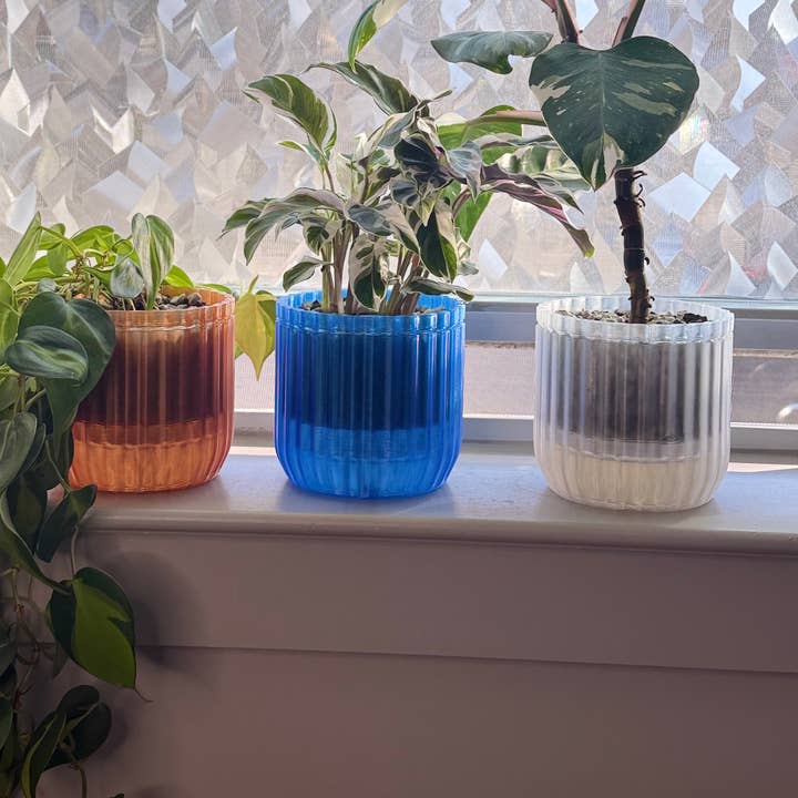 4,5" Monk Classic Självvattnande Kruka för wholesale av MONKBOTANICALS