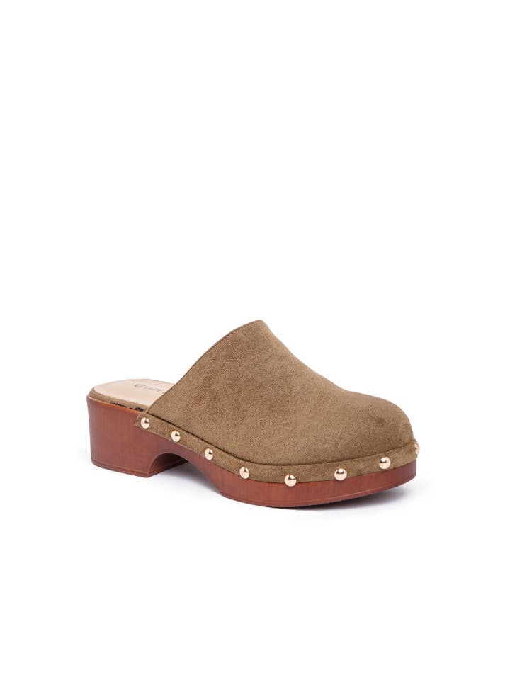 CFK International – wholesale Clogs – Women's – Wooden Sole Clog Style Shoe