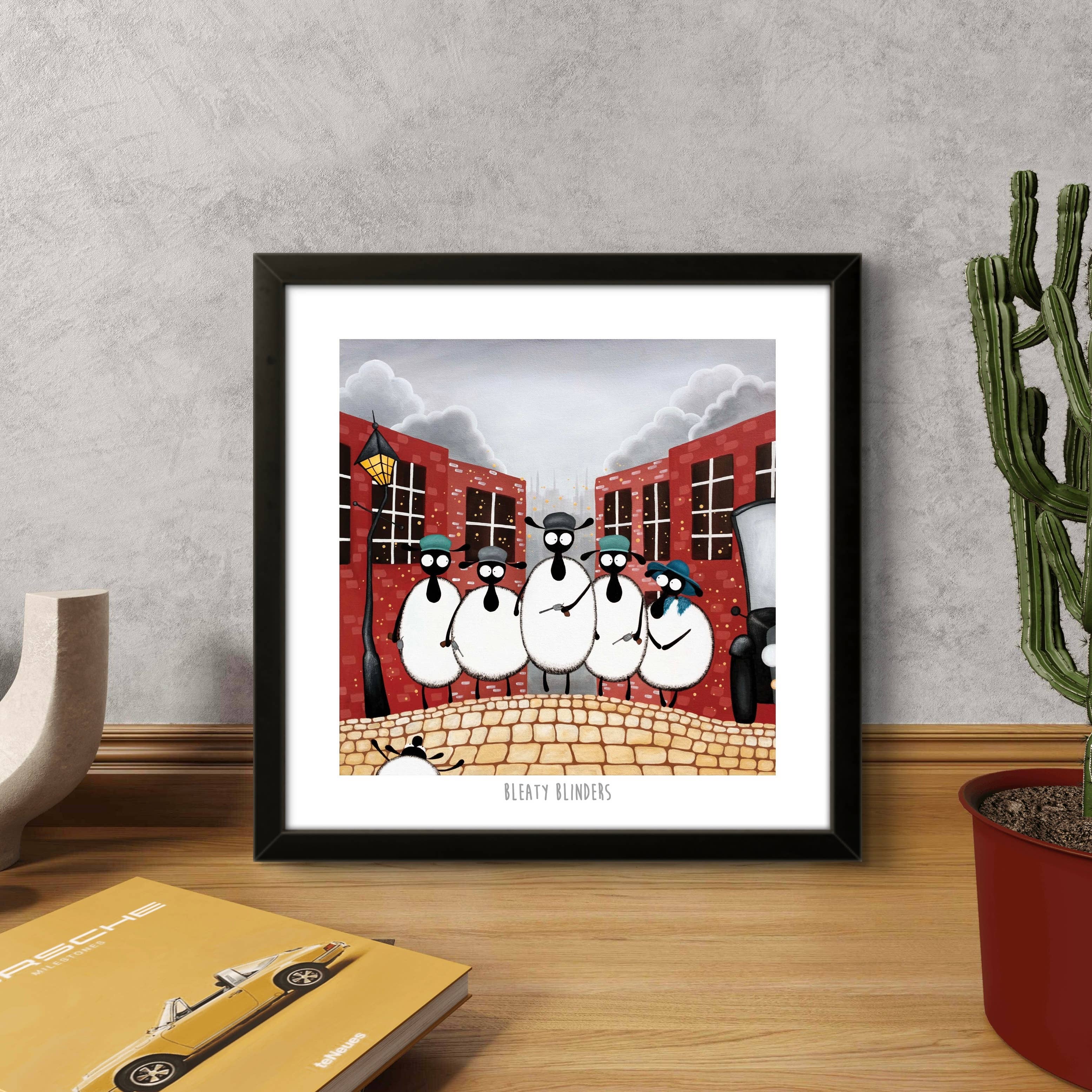 Mervyn Tay Art – wholesale Art print – Bleaty Blinders print0