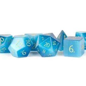 FanRoll by Metallic Dice Games - Wholesale Dice - PREMIUM Engraved Gemstone Dice (18 Options)7