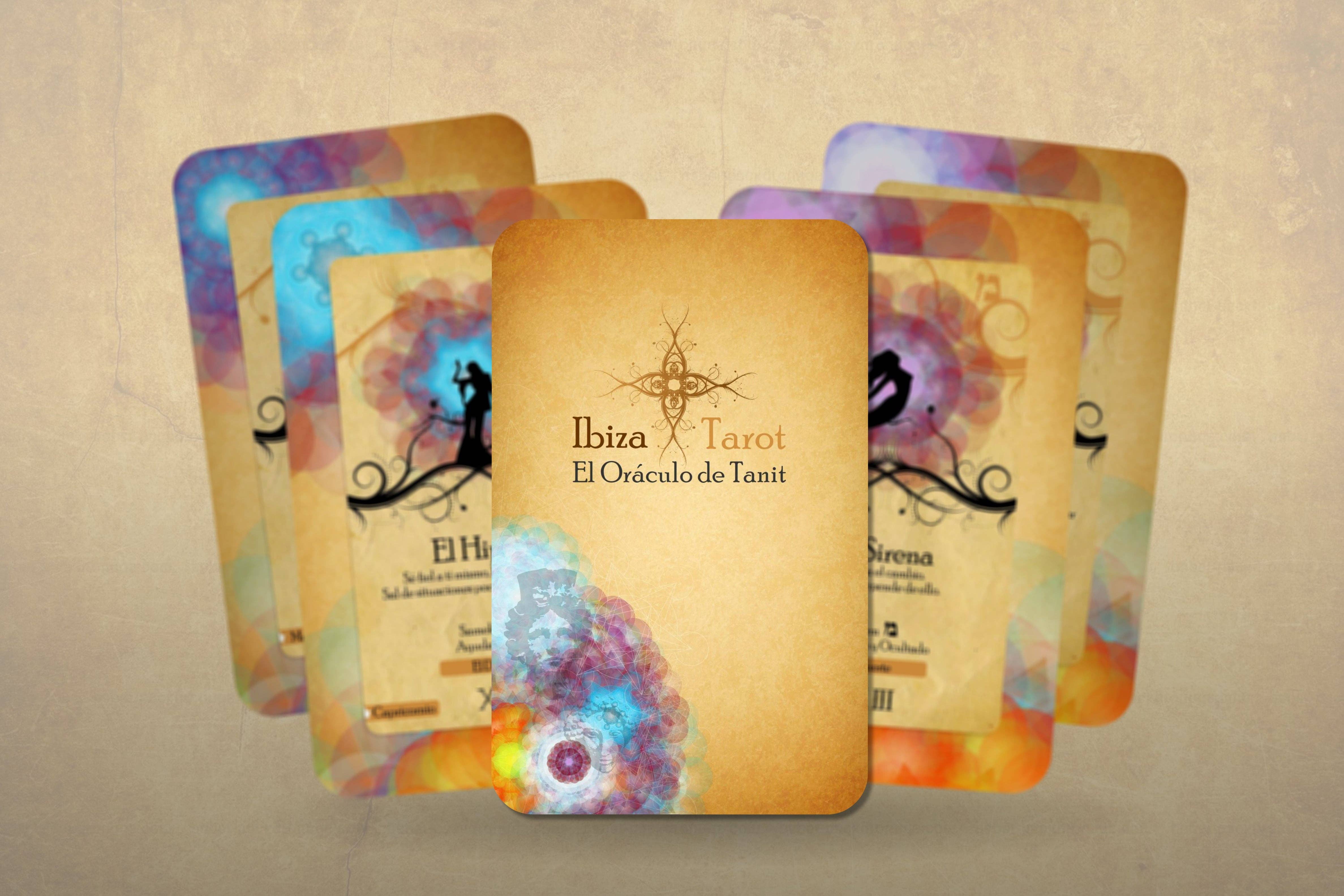 IBIZA TAROT – wholesale Tarot-kort – Ibiza Tarot - El Oráculo de Tanit - Arcanos Mayores (spanska)3