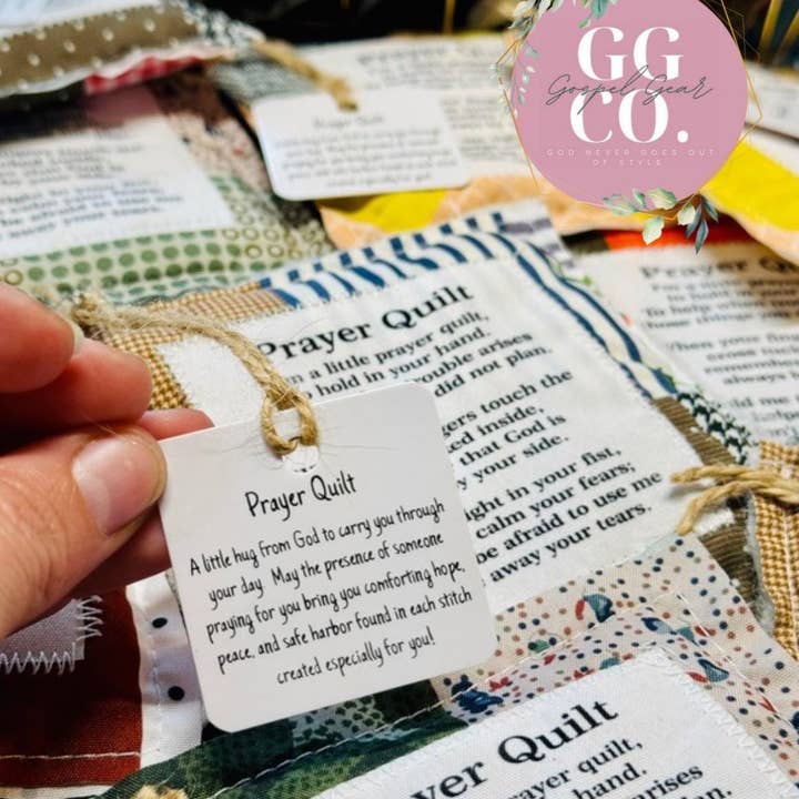 Gospel Gear Co - Wholesale Quilt - Pocket Prayer Quilt5